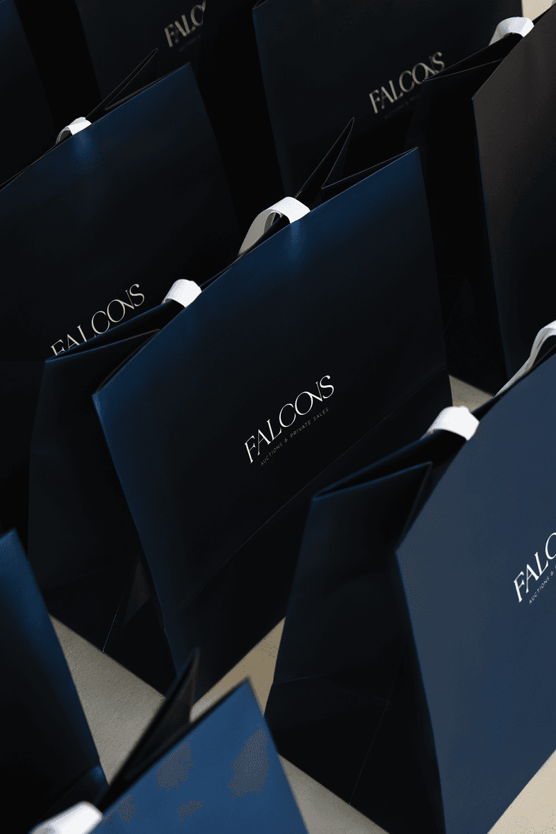 Falcons — signature shopping bag